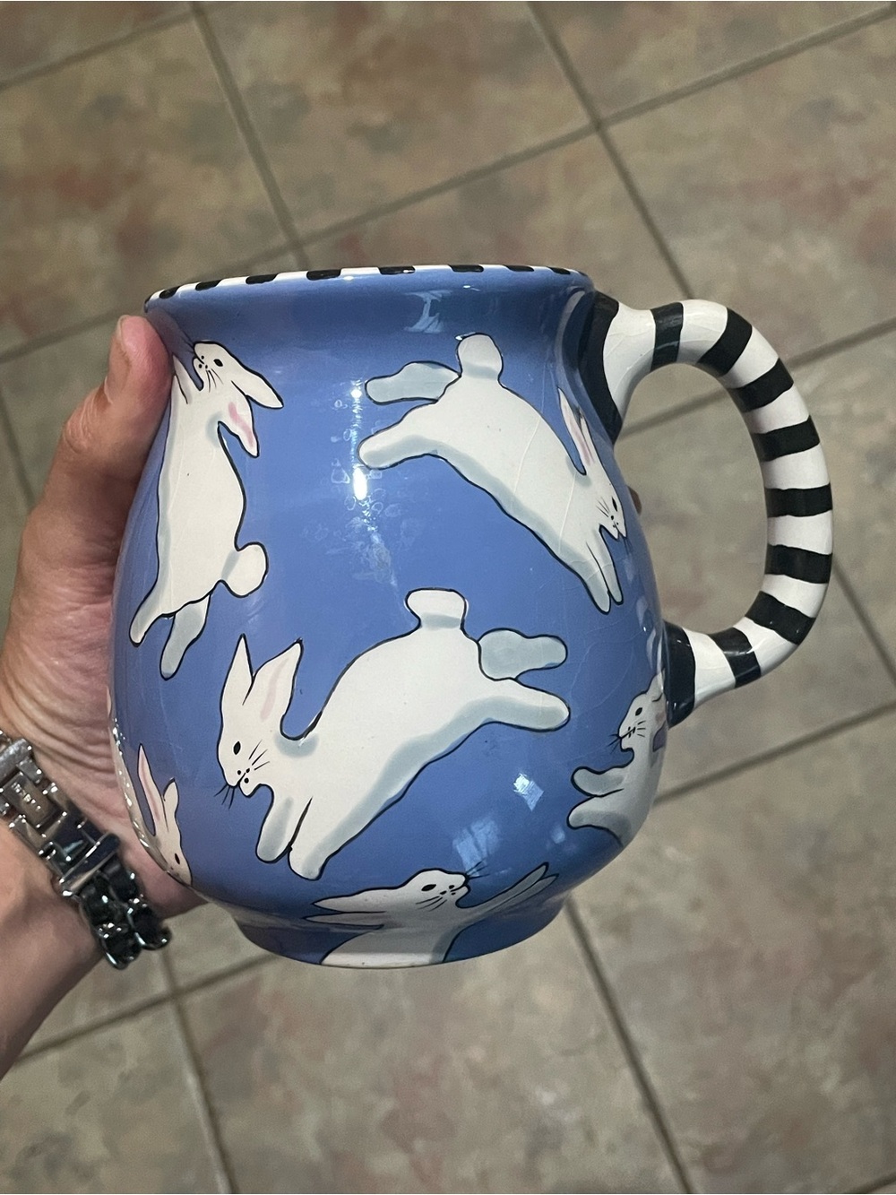 Patricia Dupont Rabbit Print Mug